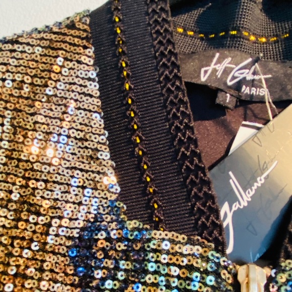 NWT**JEFF GALLANO**Sequined Jacket**Sm. $295 - Picture 3 of 7